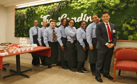 Employees of The Landing Bistro at Collington